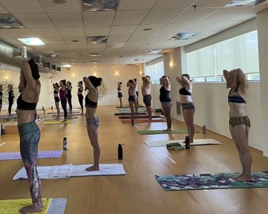 Reston Yoga class