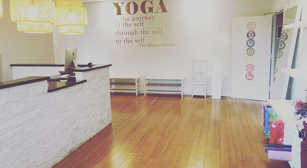 Reston Yoga front desk